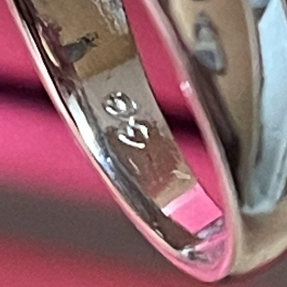 Silver Tone Ring - image 4